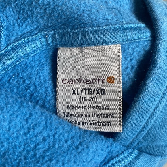 carhartt blue sweatshirt - Picture 3 of 3